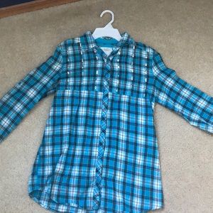 Kids long sleeve flannel